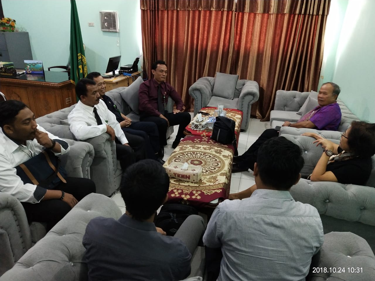 Kunjungan Tim Monitoring dan Evaluasi Program Pendidikan dan Pelatihan Calon Hakim Terpadu Angkatan III di Pengadilan Negeri Tebing Tinggi