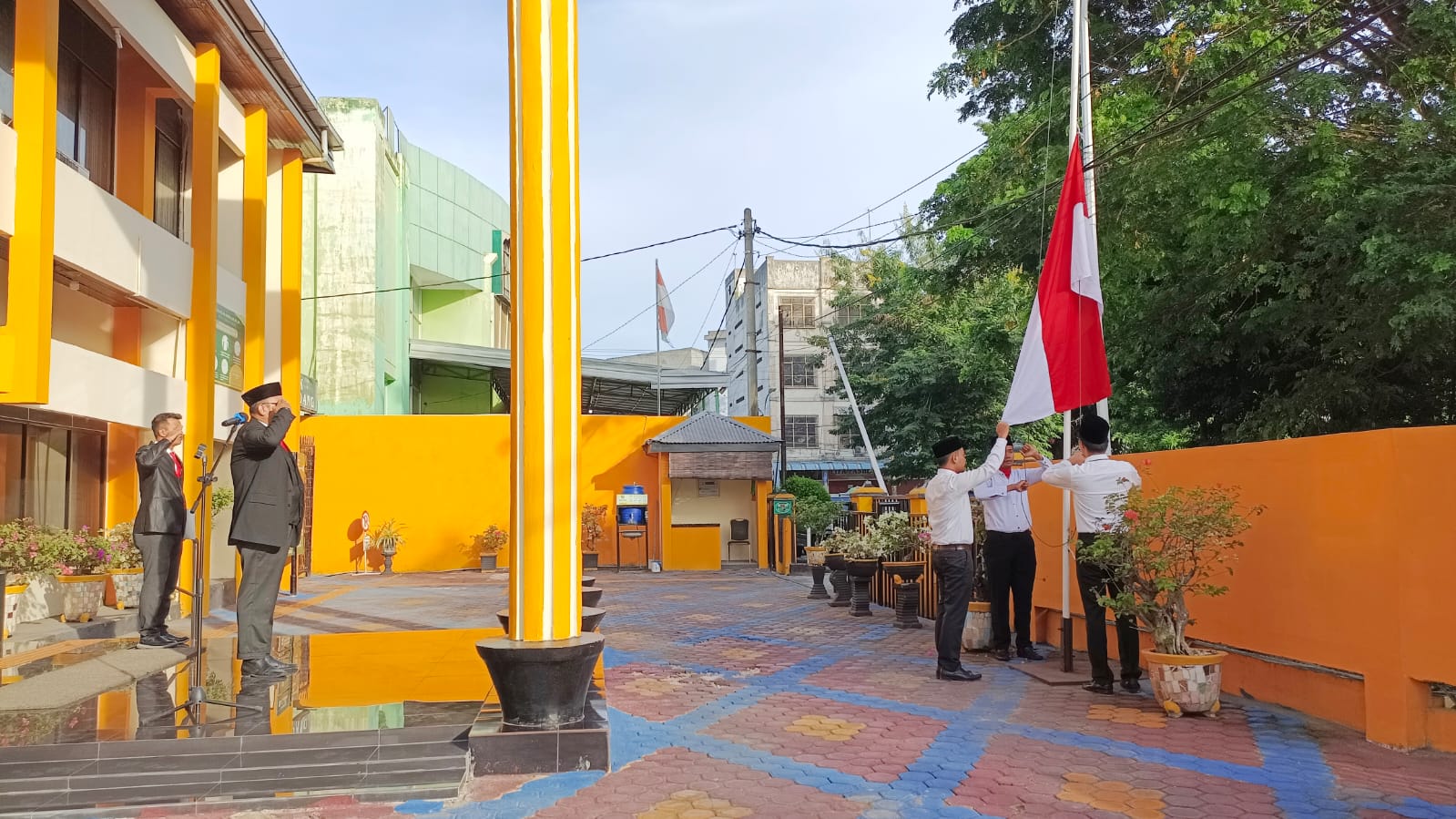 Peringatan Hari Lahir Pancasila di Pengadilan Negeri Tebing Tinggi