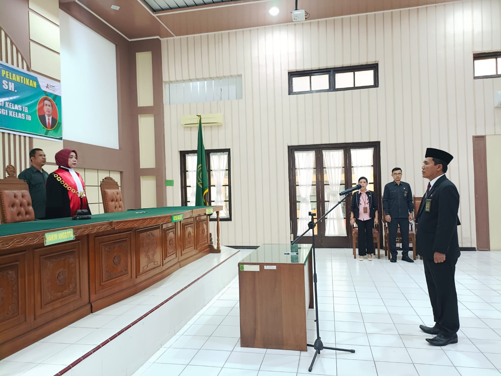 Pengambilan Sumpah dan Pelantikan Bapak Malter S Sirait, S.H. sebagai Panitera pada Pengadilan Negeri Tebing Tinggi