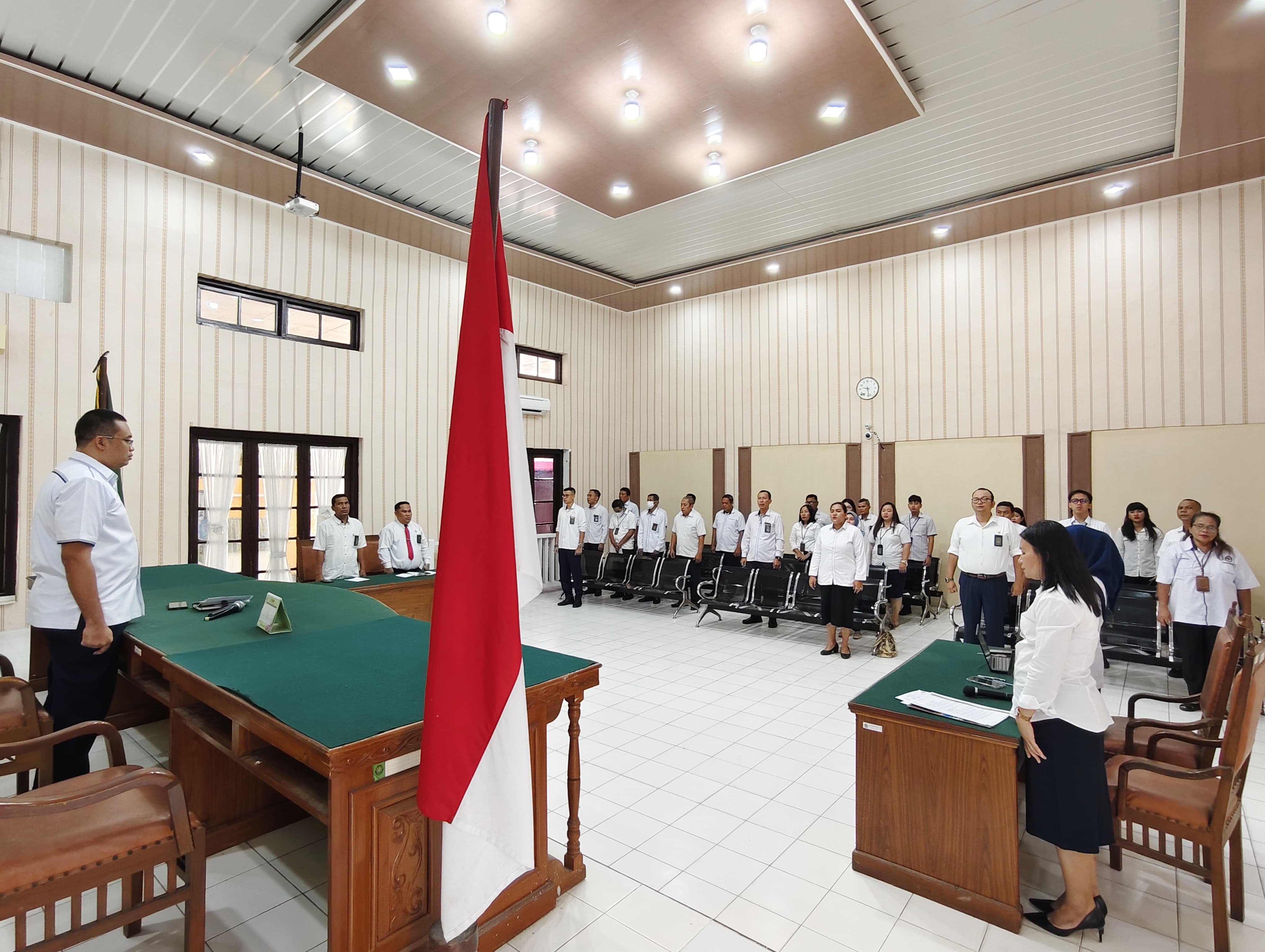 Rapat Monitoring dan Evaluasi Tim Pembangunan Zona Integritas Bulan Juni Tahun 2025